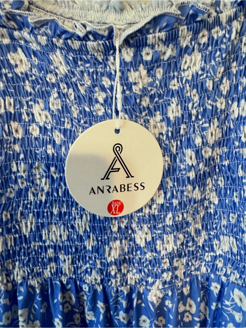 Anrabess Smocked Tank Dress -XL - Picture 2 of 5